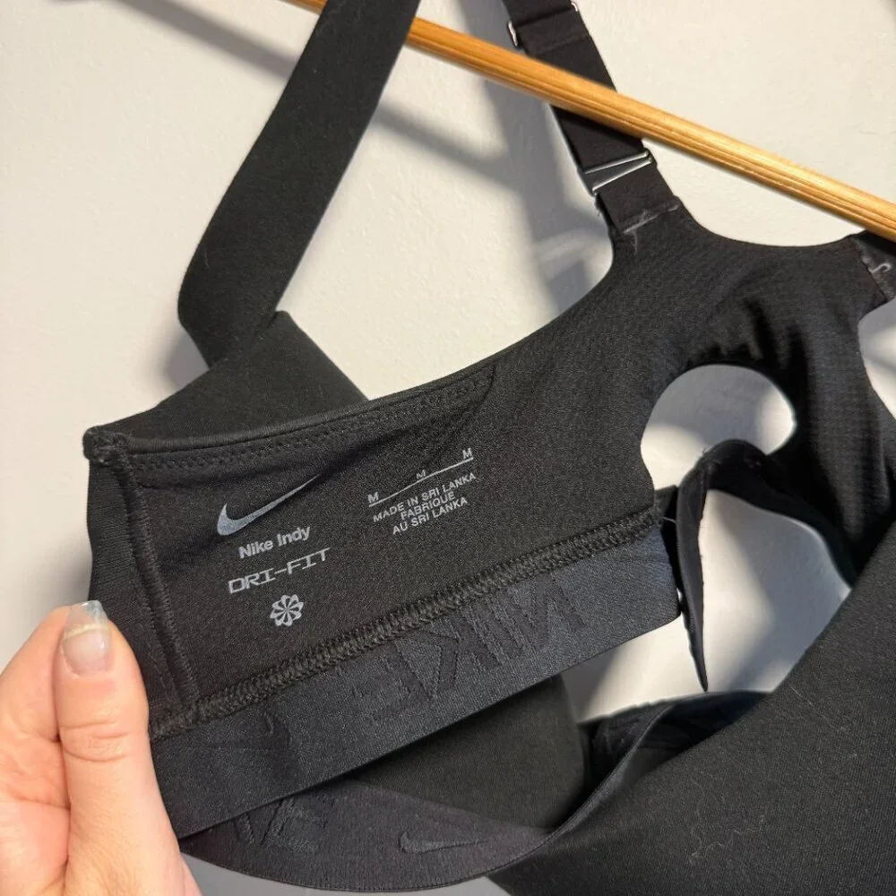 Nike Dri-Fit Medium Black Sports Bra NWOT